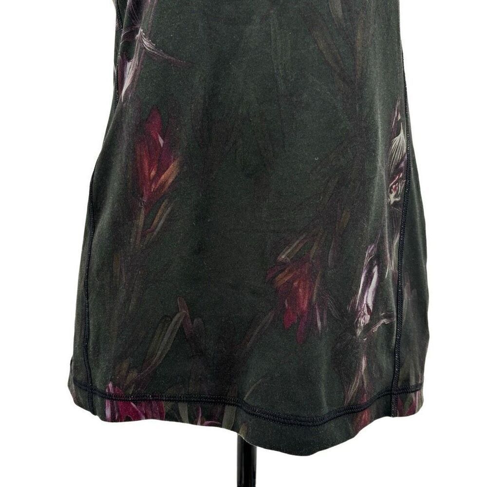 Lululemon Scoop Neck Tank Midnight Iris Multi /‎ Black See Measurements - Picture 6 of 11